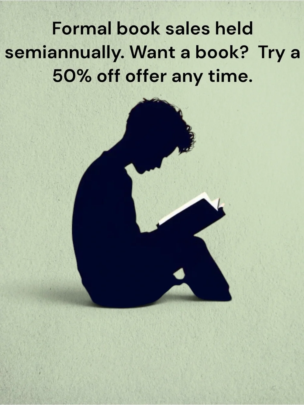 Try an offer if you want a book.